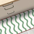99DECO - Tapis antidérapant - Rivela - vinyle - int./ext. - Vert - 120x200cm - vignette