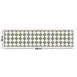 99DECO - Tapis antidérapant - Rétro - vinyle - int./ext. - Vert - 50x200cm - vignette
