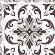 99DECO - Tapis antidérapant - Agathe - vinyle - int./ext. - Multicolore - 50x120cm - vignette