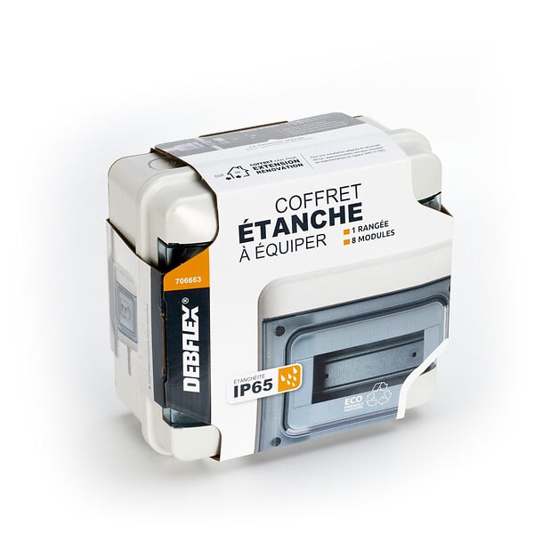 DEBFLEX - DEBFLEX - Coffret Modulaire IP65 8M - large