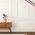 99DECO - Kit de 8 moulures murales en bois Pin des Landes - Prêt à coller et peindre - Justine - 3 mètres - vignette