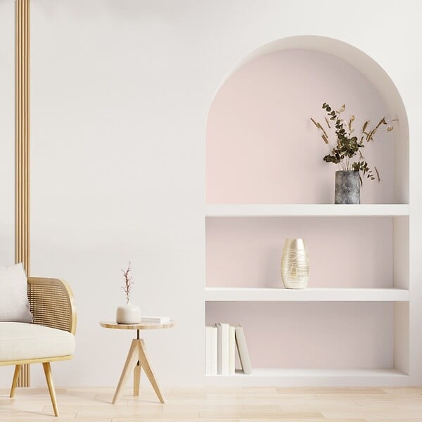 99DECO - Peinture Mur Velours - Rose Pastel - Interieur - 2,5l - large