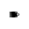 DEBFLEX - ATTACHE FILS Ø 4 A 7 MM NOIR SACHET DE 50 - vignette