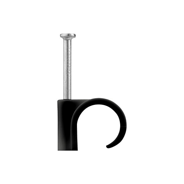 DEBFLEX - ATTACHE FILS Ø 8 A 12 MM NOIR SACHET DE 50 - large