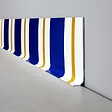 99DECO - Plinthes PVC adhésives décoratives pour sol - Lot de 10 - 100x8 cm (10m) Bleu - Bari - vignette