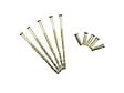 HERACLES - Vis reliure M4 recoupable 60-90mm avec douille M4x22 laiton poli sachet de 5 - HERACLES - ACC-VR-6090LP - vignette