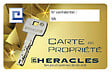 HERACLES - Mécanisme 3 points en applique MX2500 SR horizontal à tirage gauche brun - HERACLES - MX-2500.302 - vignette