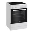 INDESIT - Cuisinière Vitrocéramique 72l 4 Feux Blanc - I6V5KCW - vignette