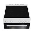 INDESIT - Cuisinière Vitrocéramique 72l 4 Feux Blanc - I6V5KCW - vignette