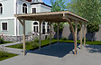 WEKA - Carport simple 606A T2 - Surface hors tout 18.00m2 - couverture PVC - vignette