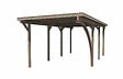 WEKA - Carport simple 606A T2 - Surface hors tout 18.00m2 - couverture PVC - vignette