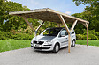 WEKA - Carport Y simple 612  - Surface hors tout 18.54m2 - couverture acier - vignette