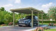 WEKA - Carport simple 617 T1  - Surface hors tout 16.49m2 - couverture acier - vignette