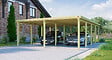 WEKA - Carport double 618T3  - Surface hors tout 48.36m2 - couverture ACI - vignette