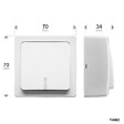 DEBFLEX - BLOK VA ET VIENT LUMINEUX BLANC - vignette