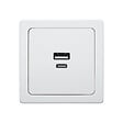 DEBFLEX - DEBFLEX - BLOK PRISE USB DOUBLE A+C 3.1A SAILLIE BLANC - vignette