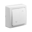 DEBFLEX - BLOK INTERRUPTEUR VOLET ROULANT BLANC - vignette