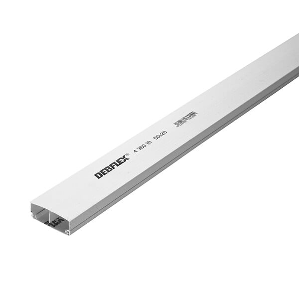 DEBFLEX - MOULURE BICANALE 50X20 MM 2M BLANC - large