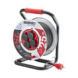DEBFLEX - DEBFLEX - ENROULEUR METAL HO7RN-F 3G1,5 4 PRISES ETANCHES IP44 25M - 605201 - vignette