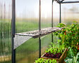 CANOPIA - Canopia Kit d'étagère pour serre de jardin-2 unités Gris - vignette