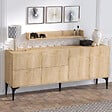 CONCEPT USINE - Ensemble buffet et étagère murale ASSEN - vignette