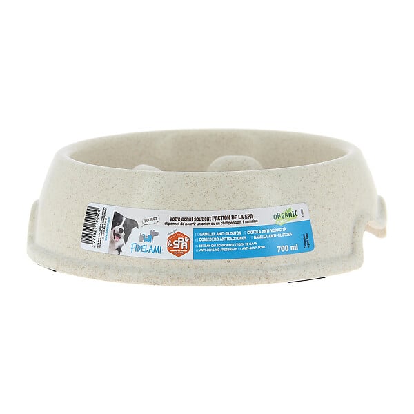 FIDELAMI - gamelle anti-glouton - large