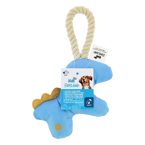 FIDELAMI - poney toile et corde sonore - large
