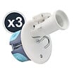 DEBFLEX - DEBFLEX - BOITE LUM DCL STOPAIR MMTX D67/50 +DOUILLE B22+FICHE DCL+CROCHET LOTX3 - vignette