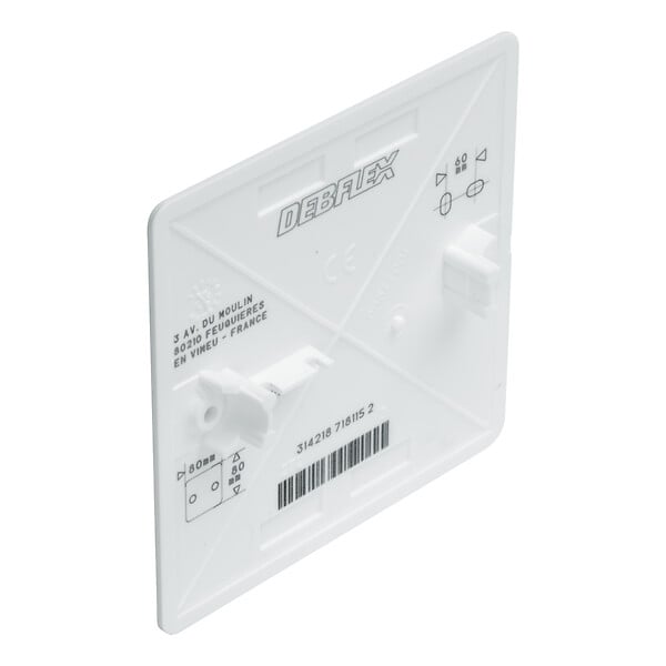 DEBFLEX - DEBFLEX  - COUVERCLE CARRE A VISSER 85X85 POUR BOITE D67 SANS VIS - 718115 - large