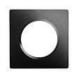 DEBFLEX - DEBFLEX - CASUAL EVO PLAQUE DE FINITION 1 POSTE NOIR INTENSE - vignette