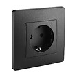 DEBFLEX - DEBFLEX - CALY PRISE 2P+T SCHUKO NOIR - vignette