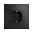 DEBFLEX - DEBFLEX - CALY PRISE 2P+T SCHUKO NOIR - vignette