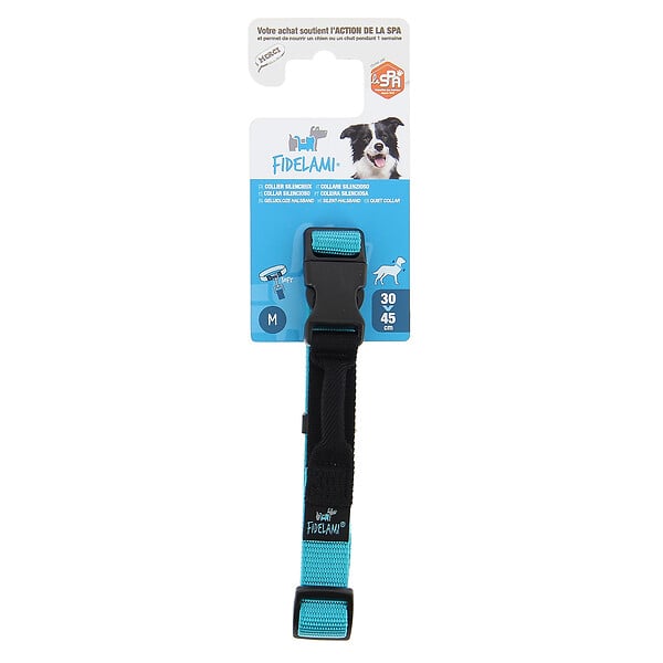 FIDELAMI - collier silencieux turquoise m - large