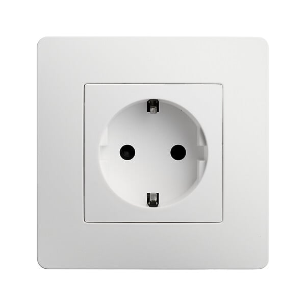 DEBFLEX - DEBFLEX - CALY PRISE 2P+T SCHUKO BLANC - large