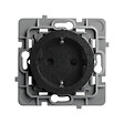 DEBFLEX - DEBFLEX - CASUAL EVO MECANISME PRISE 2P+T SCHUKO NOIR - vignette