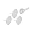 DEBFLEX - OBTURATEUR PRISE + CLE BLANC SACHET DE 4 - vignette