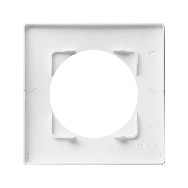 DEBFLEX - DEBFLEX - CASUAL EVO PLAQUE DE FINITION 1 POSTE BLANC PUR - large