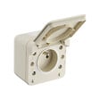 DEBFLEX - DEBFLEX - CYKLONE IP55 Prise 2P+T FR Sable - 730452 - vignette
