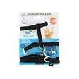 FIDELAMI - kit laisse harnais chat noir - vignette
