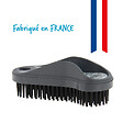 FIDELAMI - Brosse textile magnétique - Caoutchouc - Grise - vignette