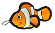 FIDELAMI - peluche flash le petit poisson - vignette