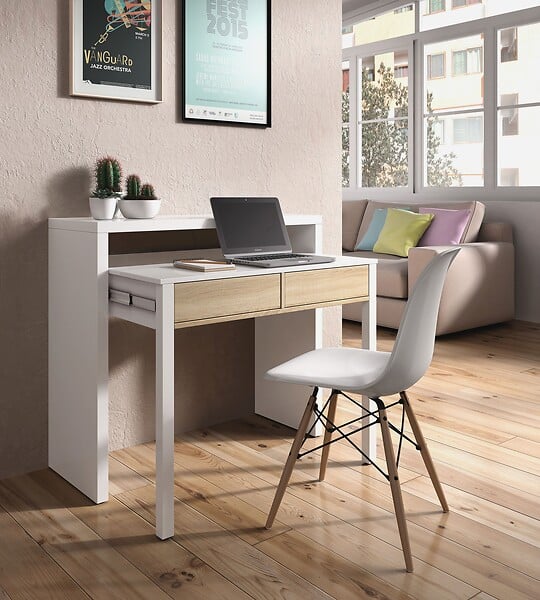FORESHABIT - Console extensible en bureau CLEA - H.88xL.99xP.36cm - large
