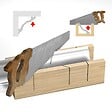 ORAC DECOR - Kit Cimaise tableau DecoRail Artiteq 200 cm + corniche Orac Decor C213 - 200 x 8 x 8 cm - vis & chevilles murs mixtes - vignette