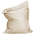 OVIALA - Housse vide de coussin de sol XL ivoire - Solys - vignette