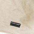 OVIALA - Housse vide de coussin de sol XL ivoire - Solys - vignette