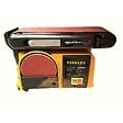 STANLEY - Ponceuse d'établi 370W Disque 150mm Abrasif 100x914mm Base Fonte anti basculement Ponçage Polissage Bois & Métaux Stanley - vignette