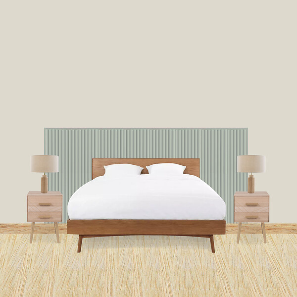 ORAC DECOR - Kit tête de lit DIY avec des panneaux muraux - W110 HILL Orac Decor - Revêtement - large
