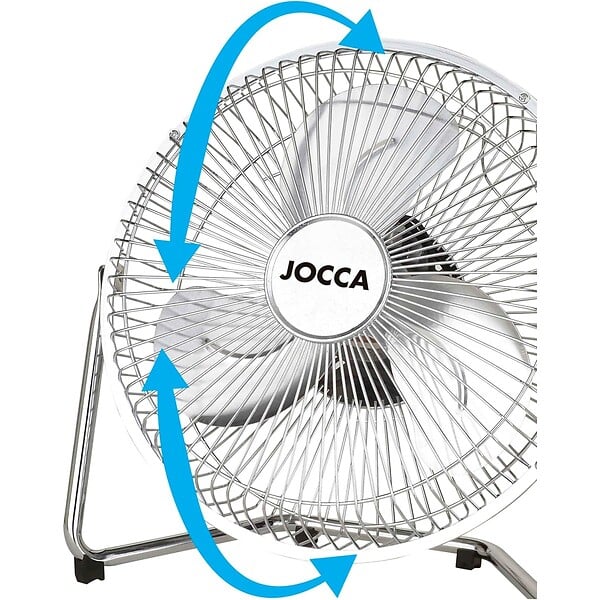 JOCCA - Ventilateur de Table 20W Compact Inclinable - Ventilateur portable 2 Vitesses - Débit d'Air Puissant & Faible Consommation Jocca - large