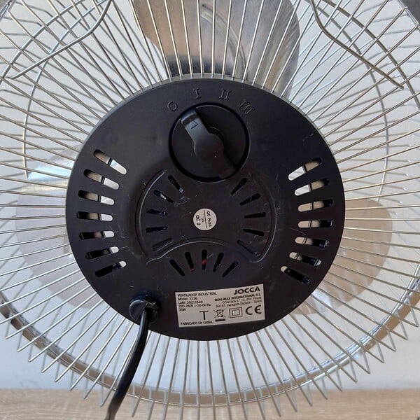 JOCCA - Ventilateur de Table 20W Compact Inclinable - Ventilateur portable 2 Vitesses - Débit d'Air Puissant & Faible Consommation Jocca - large