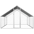 VIDAXL - vidaXL Poulailler d'extérieur 2,75 x 4 x 1,92 m Acier galvanisé - vignette